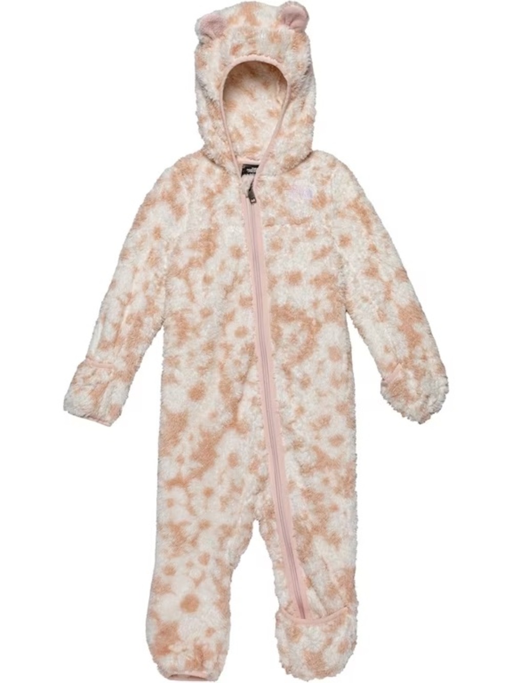 The North Face Baby Sherpa Fleece Bunting Pink Cream 12-18M